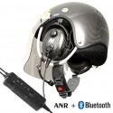 Made entirely of carbon fiber a PPG communication helmet with ANR and Bluetooth