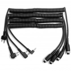 Multipin connector cable for LGF-21 and LGF-24 laryngophones
