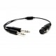 Aviadion headsets adapter XLR to PJ