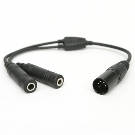 Aviadion headsets adapter PJ to XLR