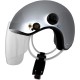 Paragliding helmet for PPG with wire communication set
