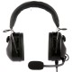 Compact aviation headset version deluxe