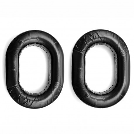 Gel ear pads for aviation headsets