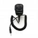 Waterproof speaker microphone with headset output