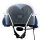 Paragliding helmet for PPG with communication set