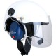 Paragliding helmet for PPG with communication set