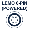 LEMO 6-PIN (BOSE) POWERED